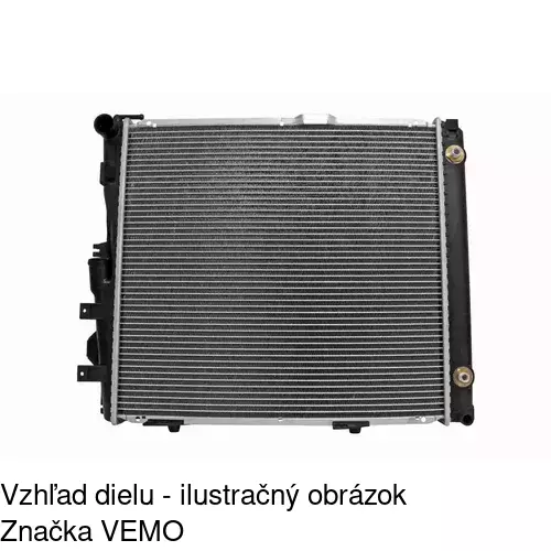 Chladiče vody POLCAR 502408-0