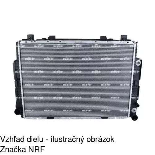 Chladiče vody POLCAR 502408-6