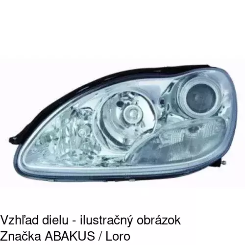 Hlavný reflektor POLCAR 5030090E - obr. 2