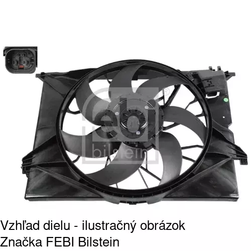 Ventilátory chladičov POLCAR 503123W1