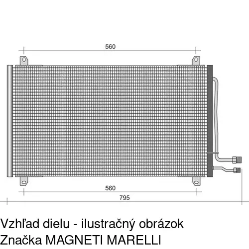 Chladiče klimatizácie POLCAR 5062K8C1S