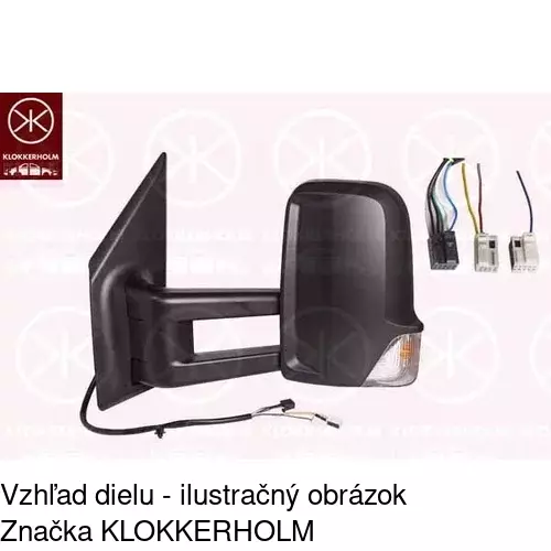 Rám vonkajšieho zrkadla POLCAR 506555TM - obr. 5