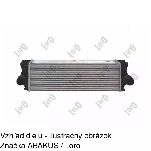 Chladiče vzduchu (Intercoolery) POLCAR 5065J8-2 - obr. 2