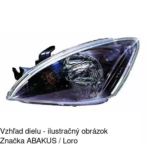 Hlavný reflektor POLCAR 5233100E - obr. 2