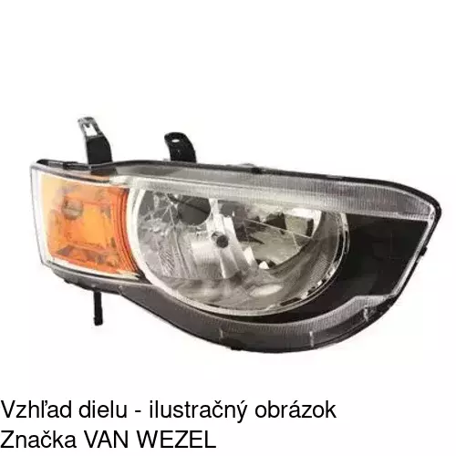 Hlavný reflektor POLCAR 524210-E - obr. 4