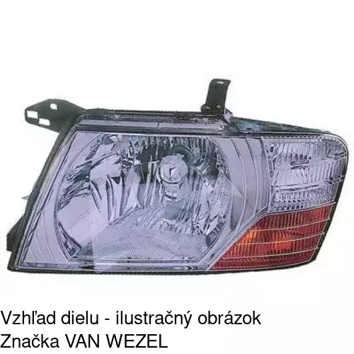 Hlavný reflektor POLCAR 5275091E - obr. 1