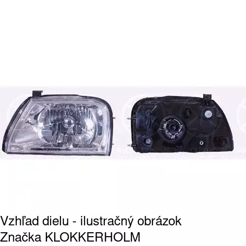 Hlavný reflektor POLCAR 5277091E - obr. 1