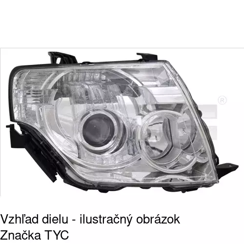 Hlavný reflektor POLCAR 528709-E