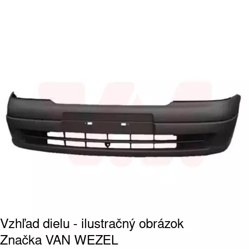 Predný nárazník POLCAR 550807-5 - obr. 1