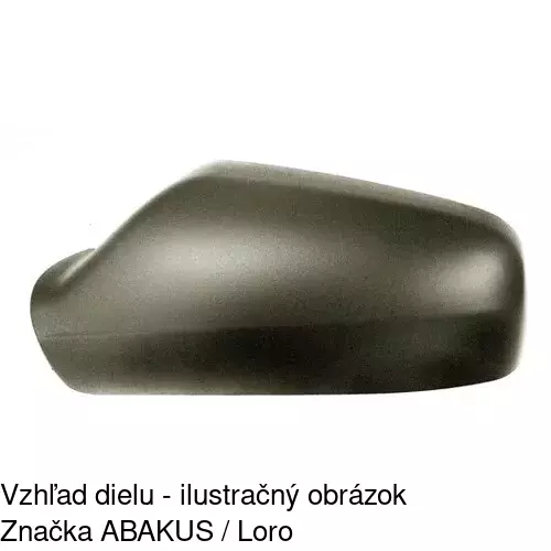 Rám vonkajšieho zrkadla POLCAR 550854PE - obr. 5