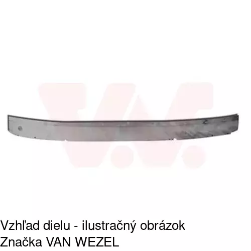 Výstuha nárazníka POLCAR 550907-3 - obr. 1