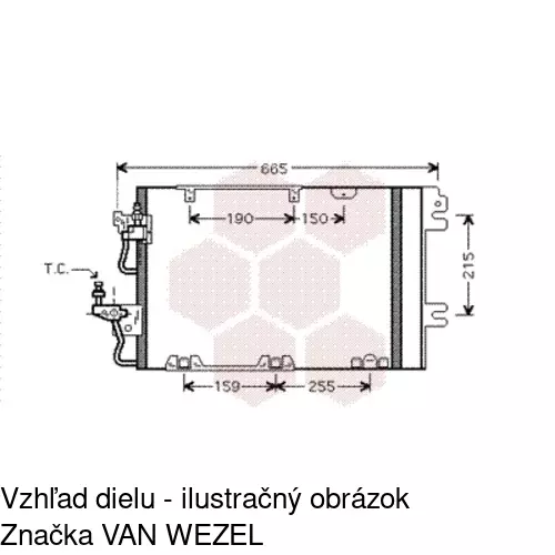 Chladiče klimatizácie POLCAR 5509K8C3 - obr. 3