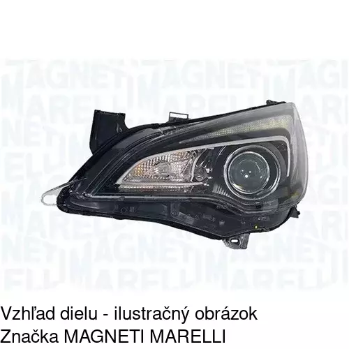 Hlavný reflektor POLCAR 5511095U - obr. 1