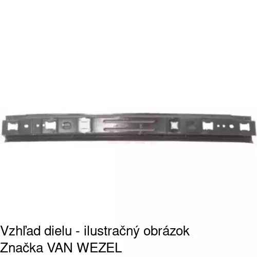 Výstuha nárazníka POLCAR 551407-3