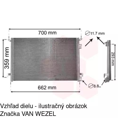 Chladiče klimatizácie POLCAR 5518K84X - obr. 3