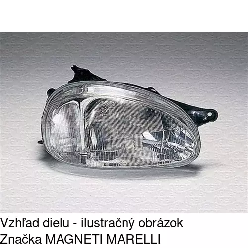 Hlavný reflektor POLCAR 555509-E - obr. 3