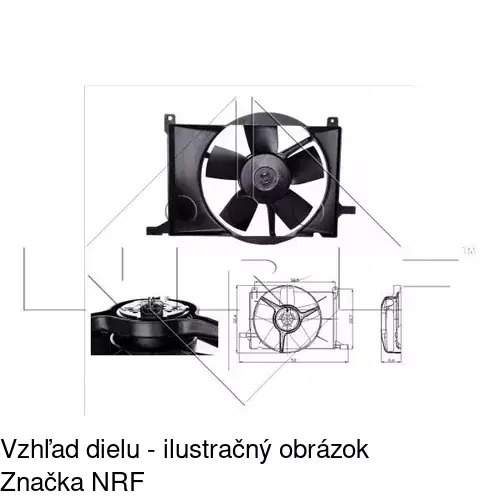 Ventilátory chladičov POLCAR 555523W2-Q - obr. 3