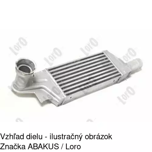 Chladiče vzduchu (Intercoolery) POLCAR 5557J8-1 - obr. 3