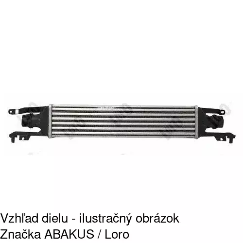 Chladiče vzduchu (Intercoolery) POLCAR 5558J8-1 - obr. 4