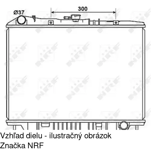 Chladiče vody POLCAR 558008-3 - obr. 2