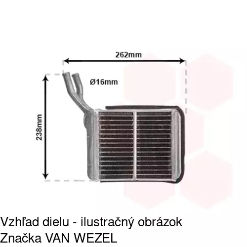 Radiátory POLCAR 5580N8-2 - obr. 2