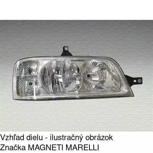 Hlavný reflektor POLCAR 570409-U - obr. 3