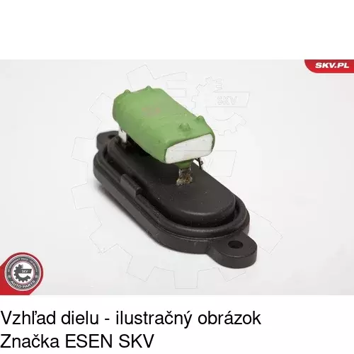 Ovládače klimatizácie POLCAR 5704KST-4 - obr. 1