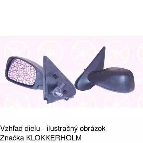 Vonkajšie zrkadlo POLCAR 5707511E - obr. 4