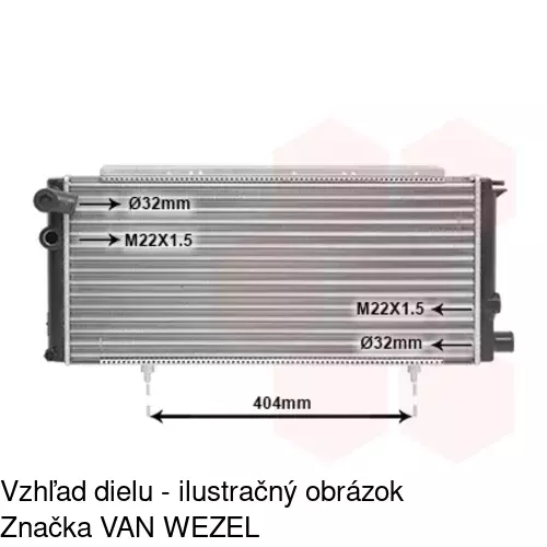 Chladiče vody POLCAR 572208-2 - obr. 4