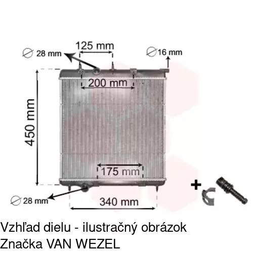 Chladiče vody POLCAR 572408A1 - obr. 3