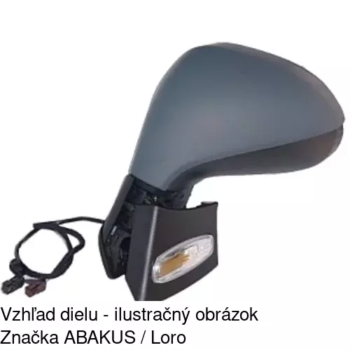 Vonkajšie zrkadlo POLCAR 5724514E - obr. 3