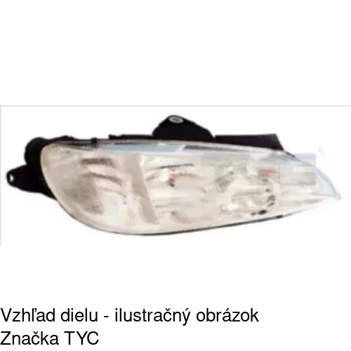 Hlavný reflektor POLCAR 574610-U