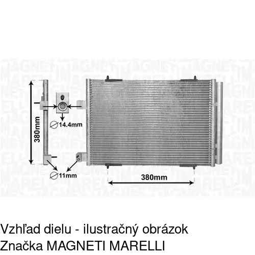 Chladiče klimatizácie POLCAR 5748K8C5S