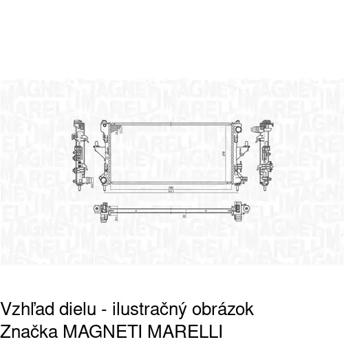 Chladiče vody POLCAR 577008-2 - obr. 1