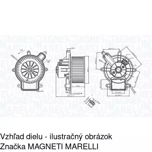 Ventilátory kúrenia POLCAR 5780NU1X - obr. 1