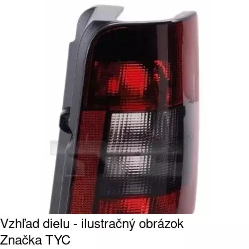 Zadné svetlo POLCAR 579088-S