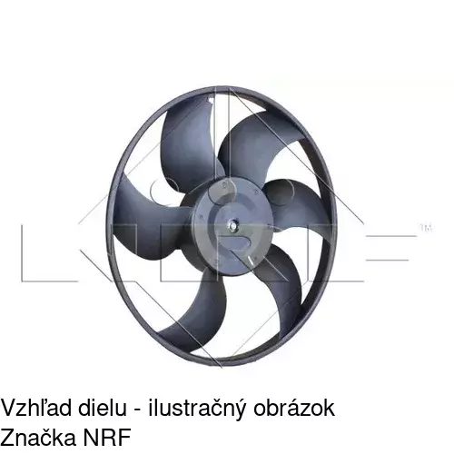 Ventilátor bez krytu / podpery POLCAR 600723U2 - obr. 4