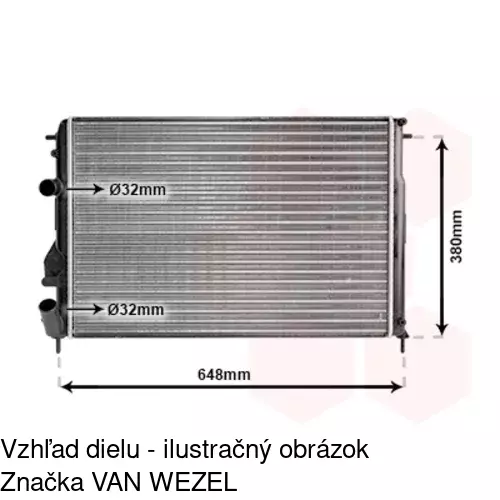 Chladiče vody POLCAR 601108A1 - obr. 5