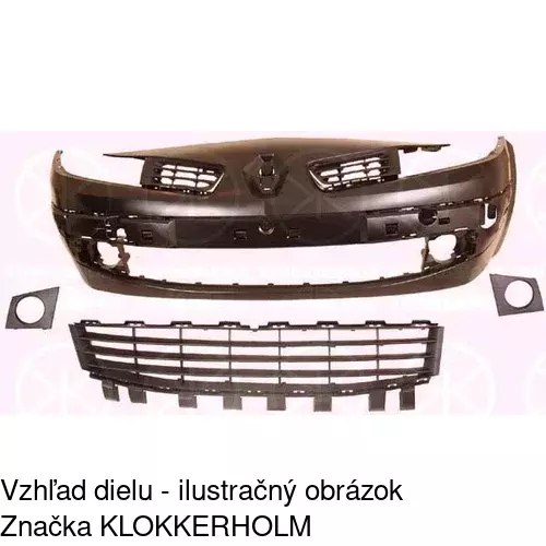 Predný nárazník POLCAR 6013074J