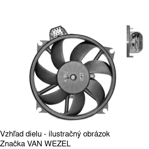 Ventilátory chladičov POLCAR 601423W1X - obr. 4