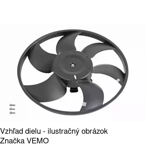 Ventilátory chladičov POLCAR 601523W1