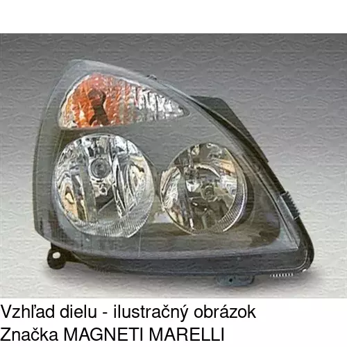 Hlavný reflektor POLCAR 601609-E - obr. 5