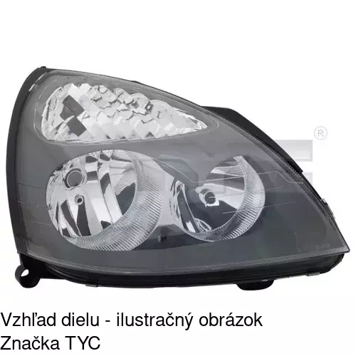 Hlavný reflektor POLCAR 6016096E