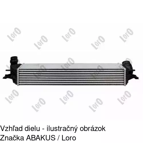 Chladiče vzduchu (Intercoolery) POLCAR 6039J8-1 - obr. 3