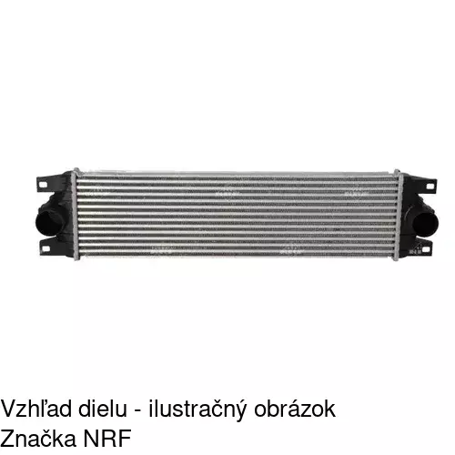 Chladiče vzduchu (Intercoolery) POLCAR 6041J8-1 - obr. 1