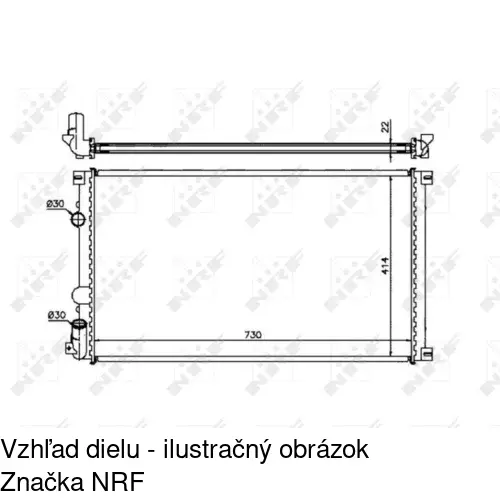 Chladiče vody POLCAR 604208-2 - obr. 4