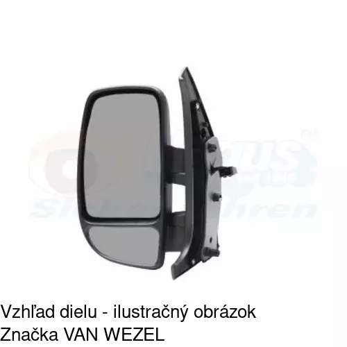 Vonkajšie zrkadlo POLCAR 6042514E - obr. 5