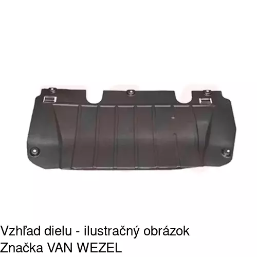 Kryt motora POLCAR 605634-6 - obr. 1