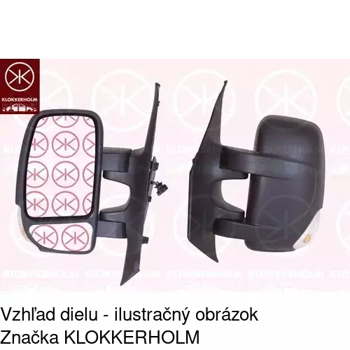 Vonkajšie zrkadlo POLCAR 60N1524E - obr. 3