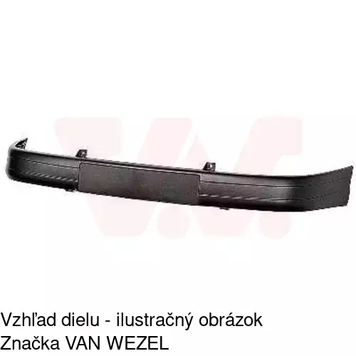 Predný nárazník POLCAR 671307-J